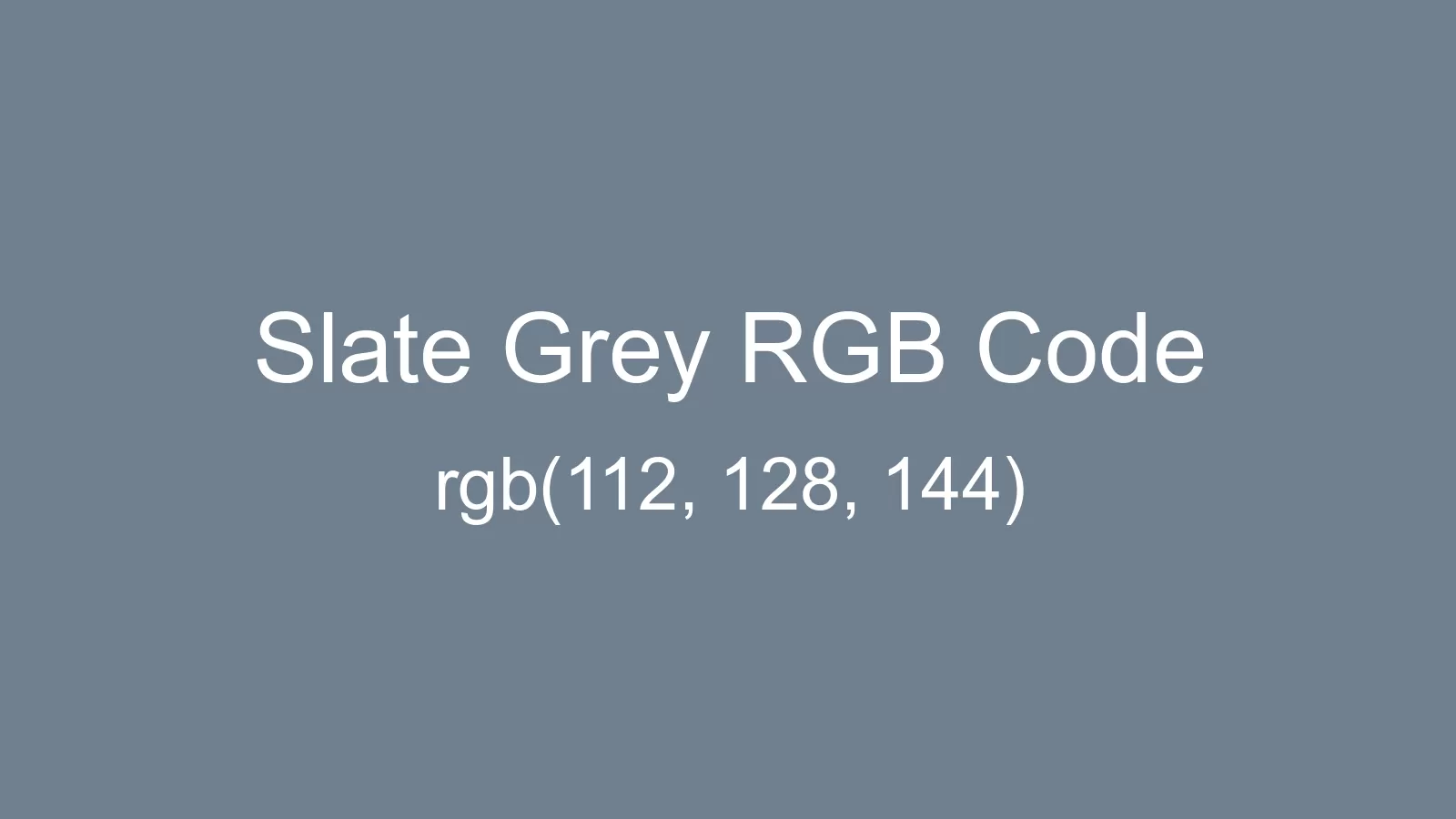 preview image of Slate Grey color and RGB code