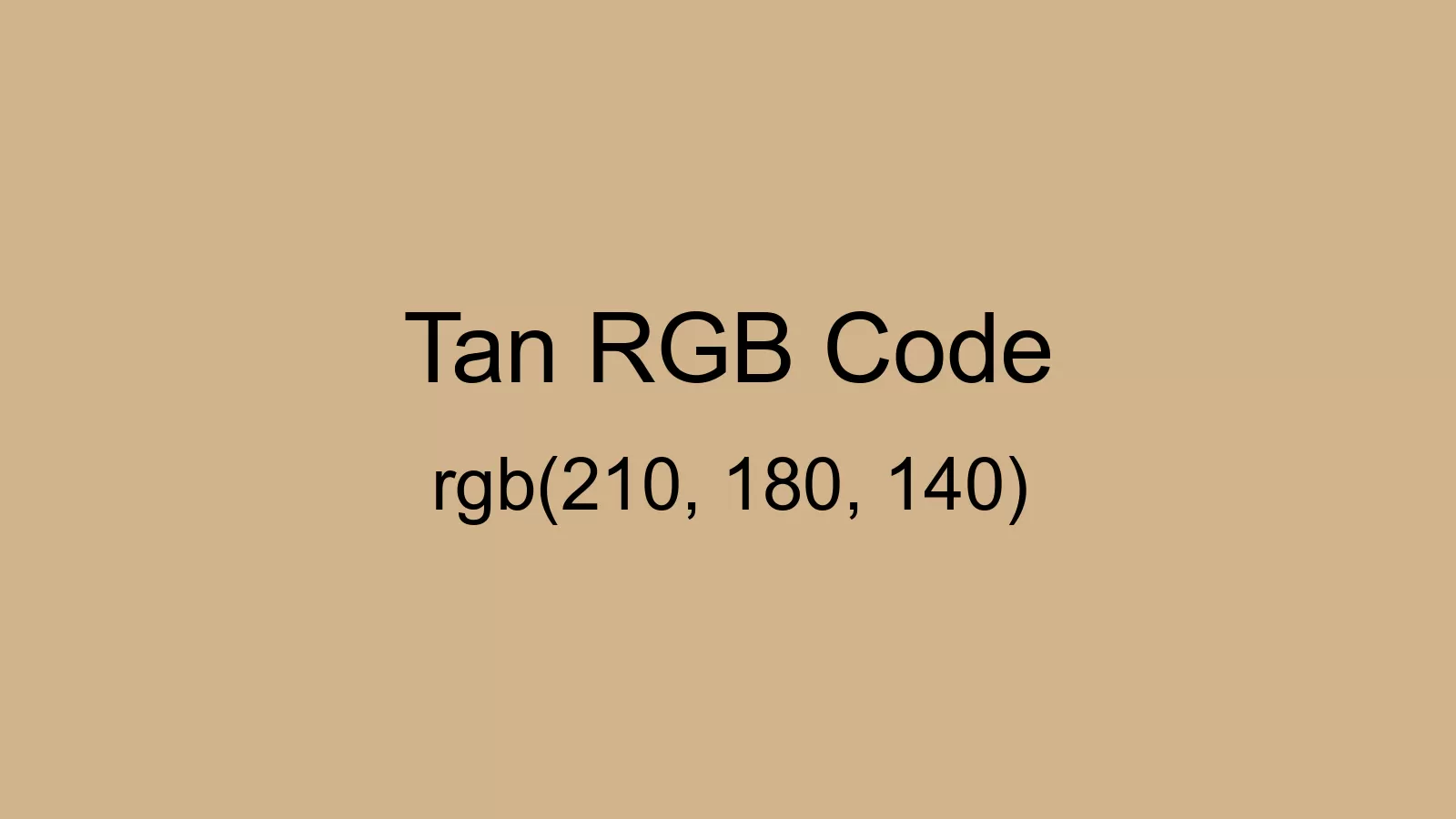 preview image of Tan color and RGB code